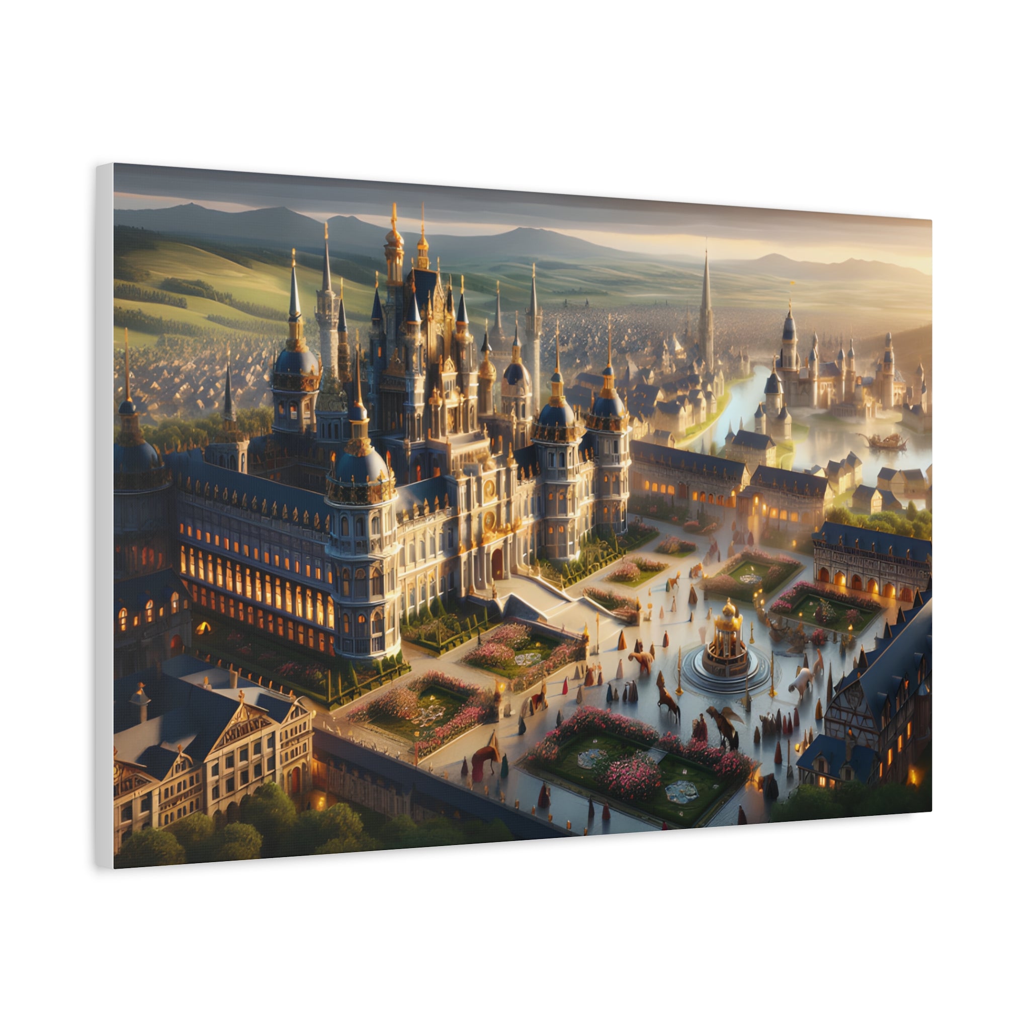 Canvas Print - Castle City