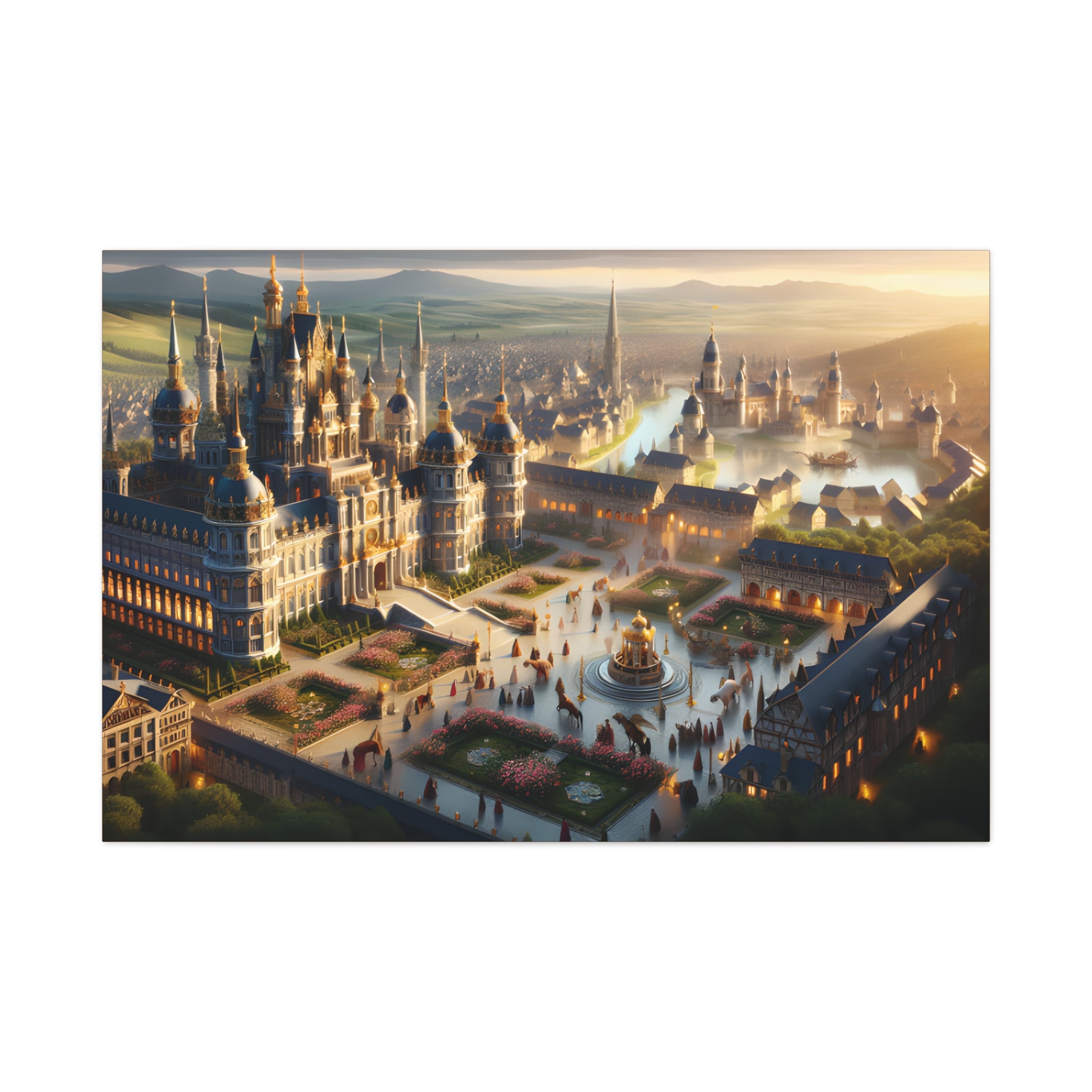 Canvas Print - Castle City