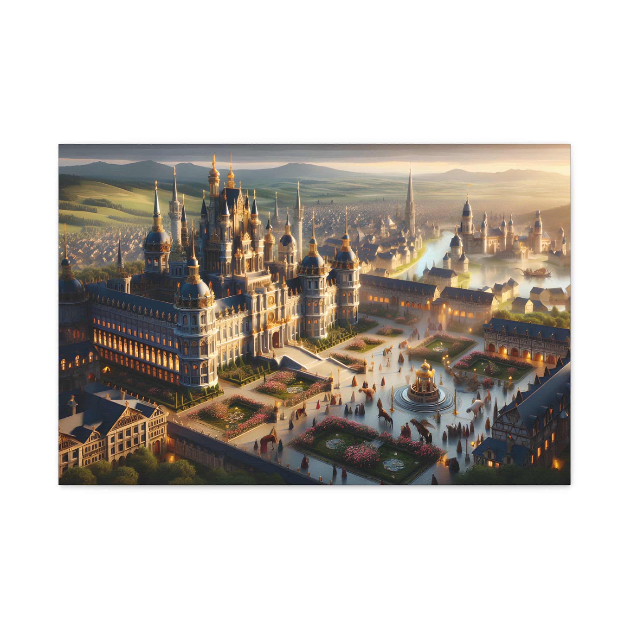 Canvas Print - Castle City