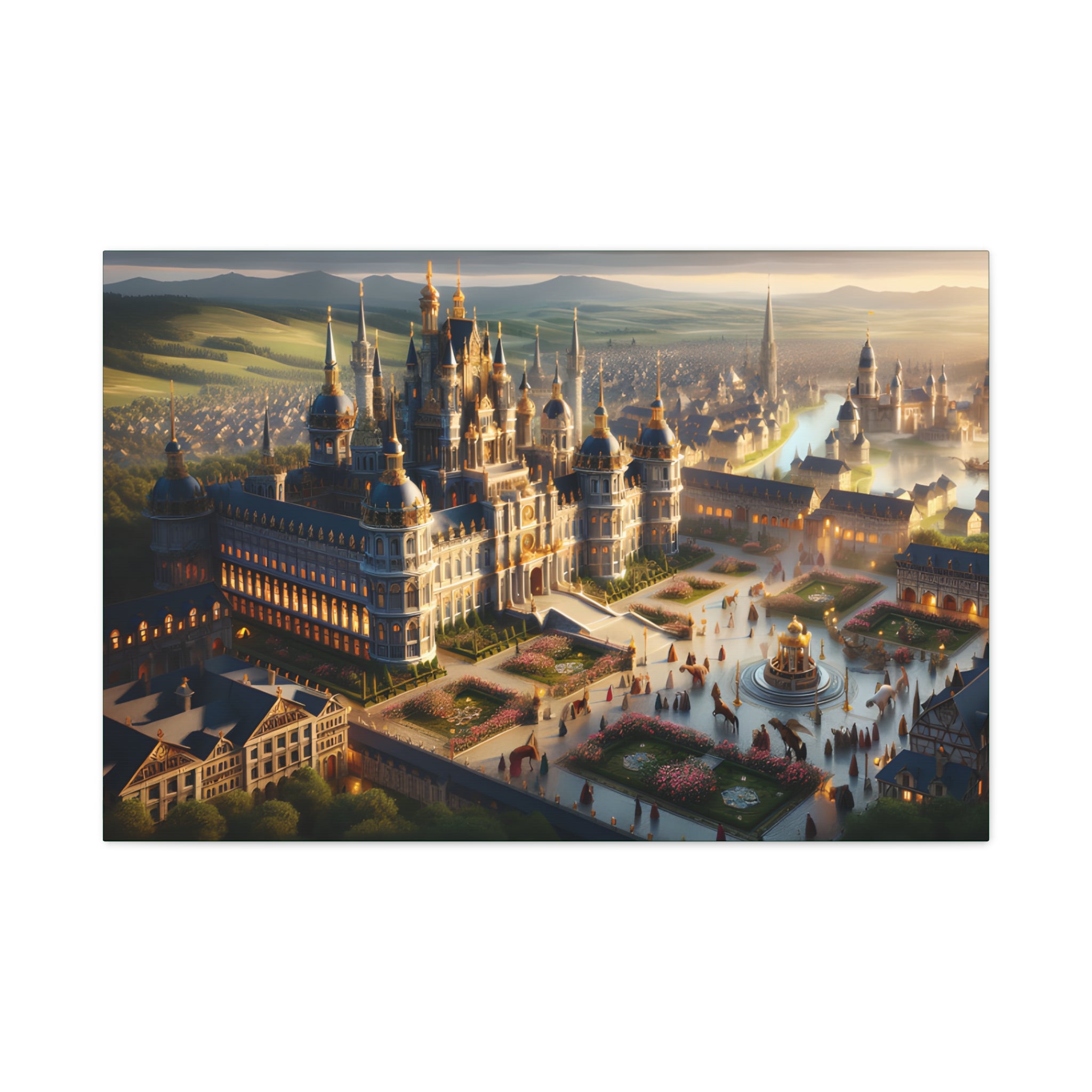 Canvas Print - Castle City