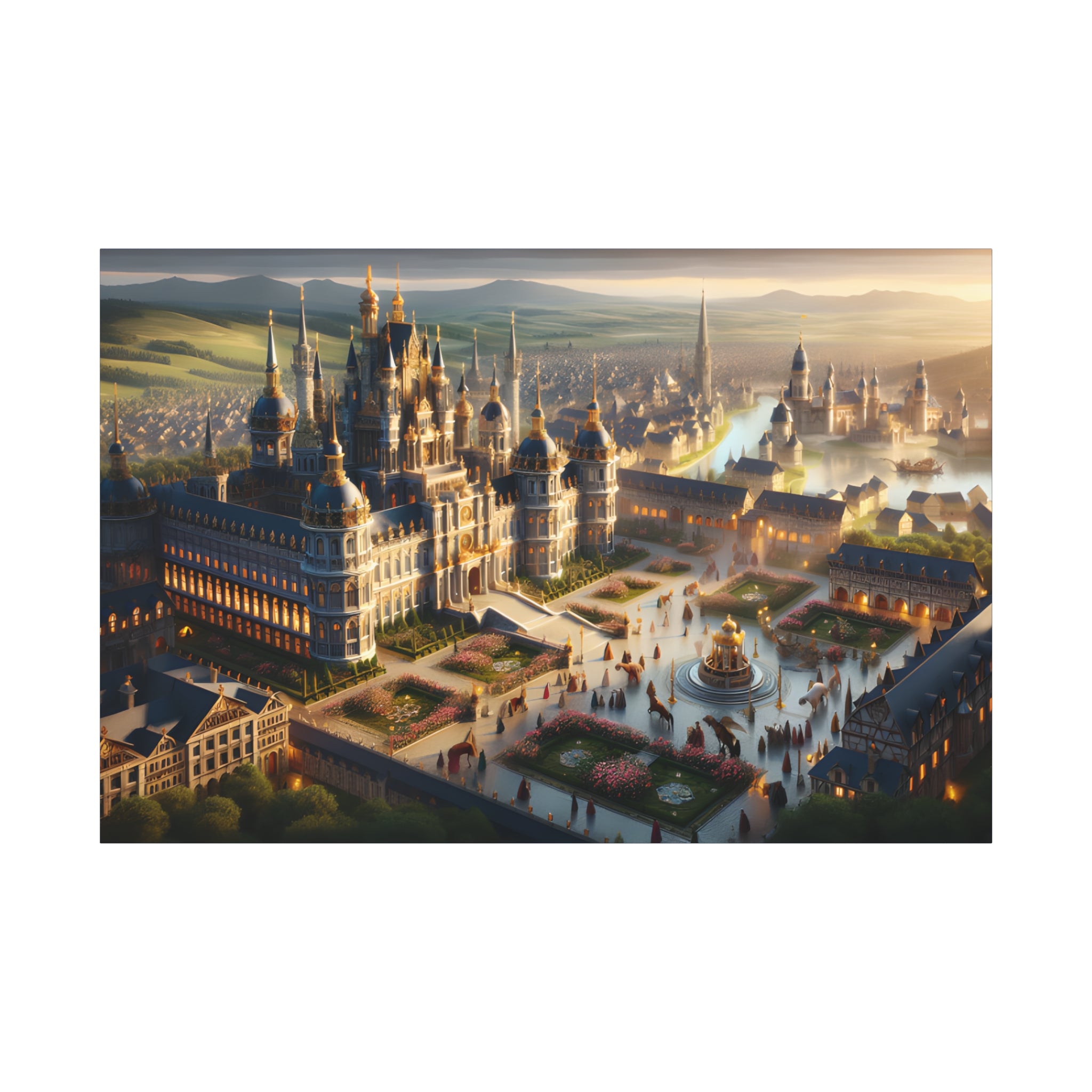 Canvas Print - Castle City