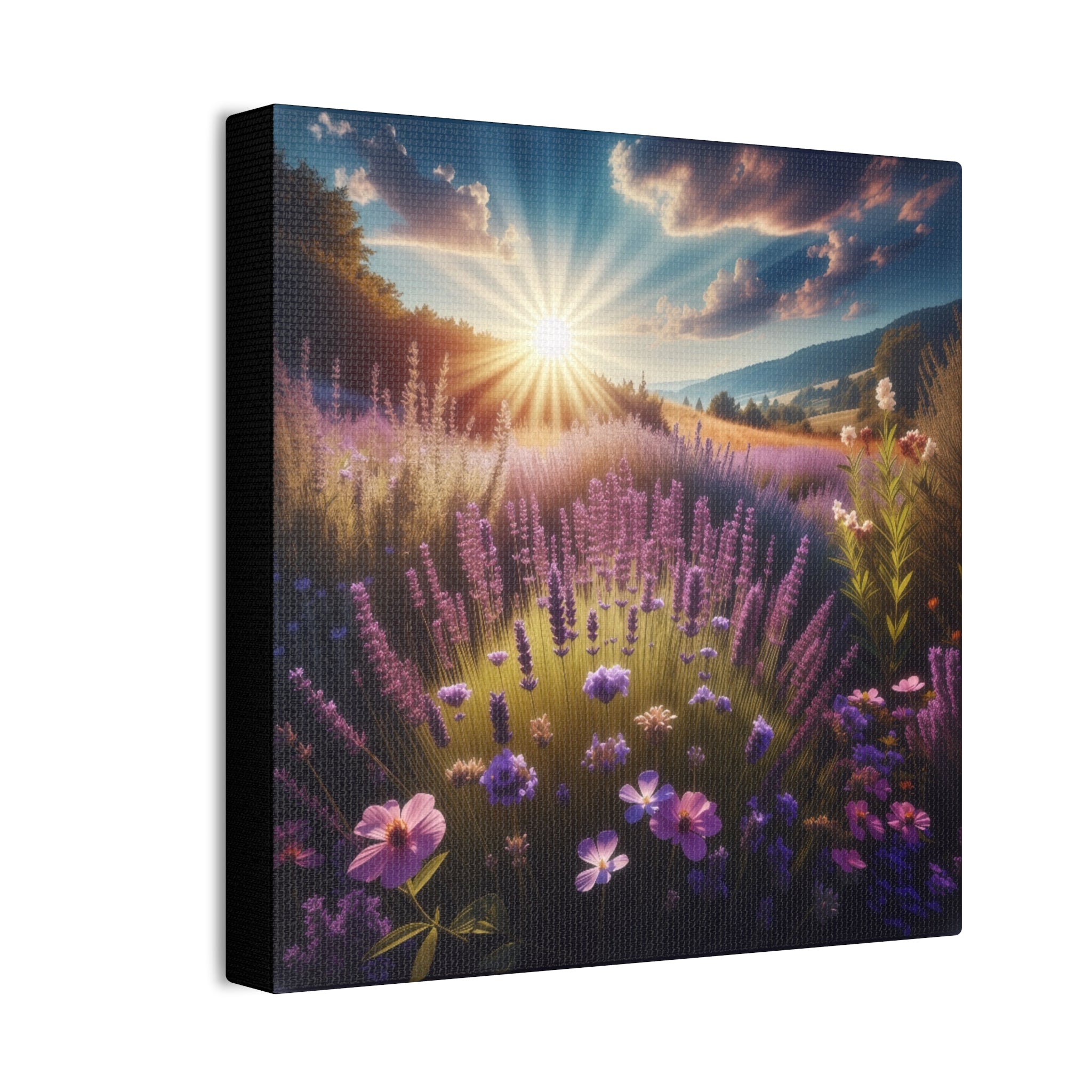 Canvas Stretched, Sunset View Wall Art