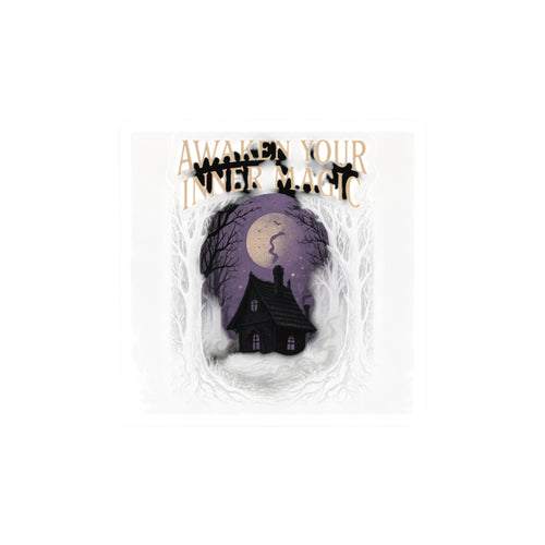 Awaken Your Inner Magic Kiss-Cut Sticker | Witchy Cottage Moonlight