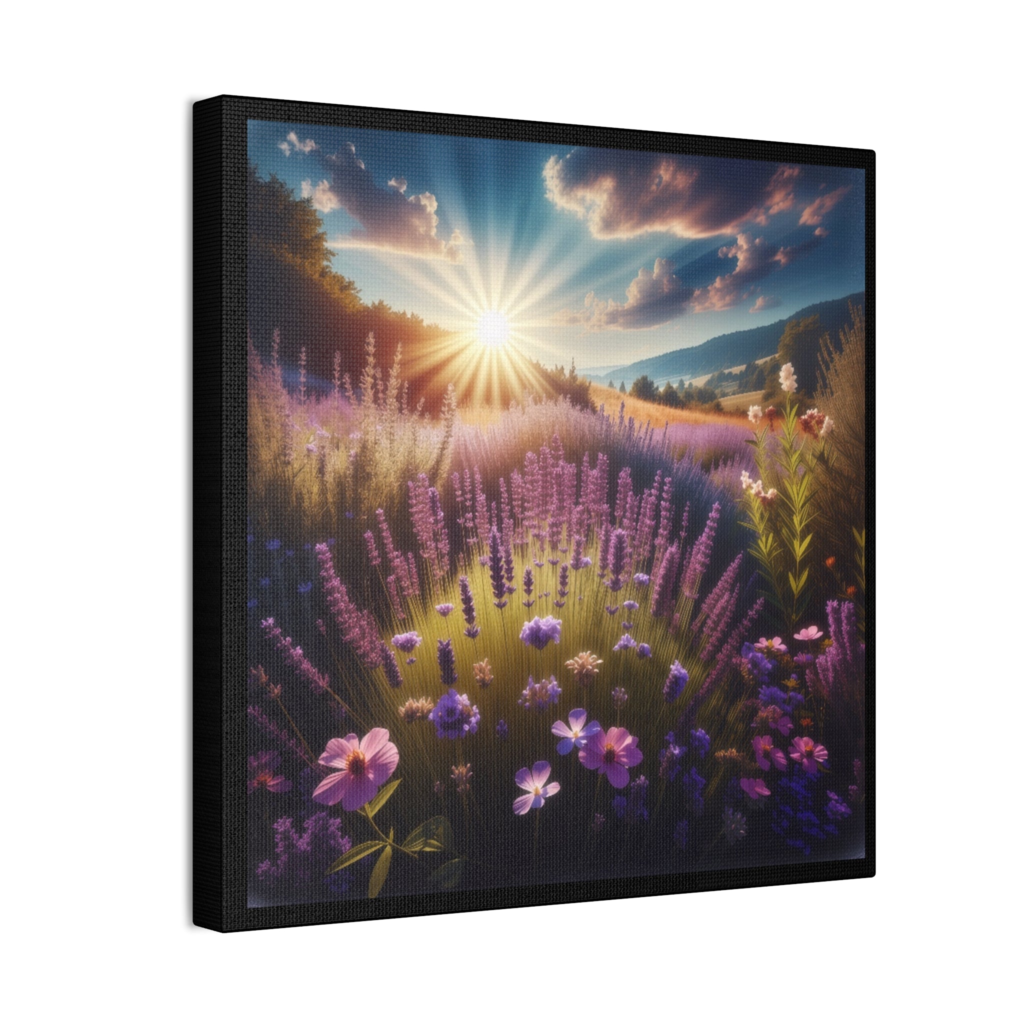 Canvas Stretched, Sunset View Wall Art